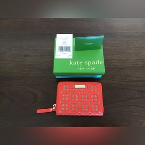 Kate Spade Mini Lacey South Street Zip Around Wallet